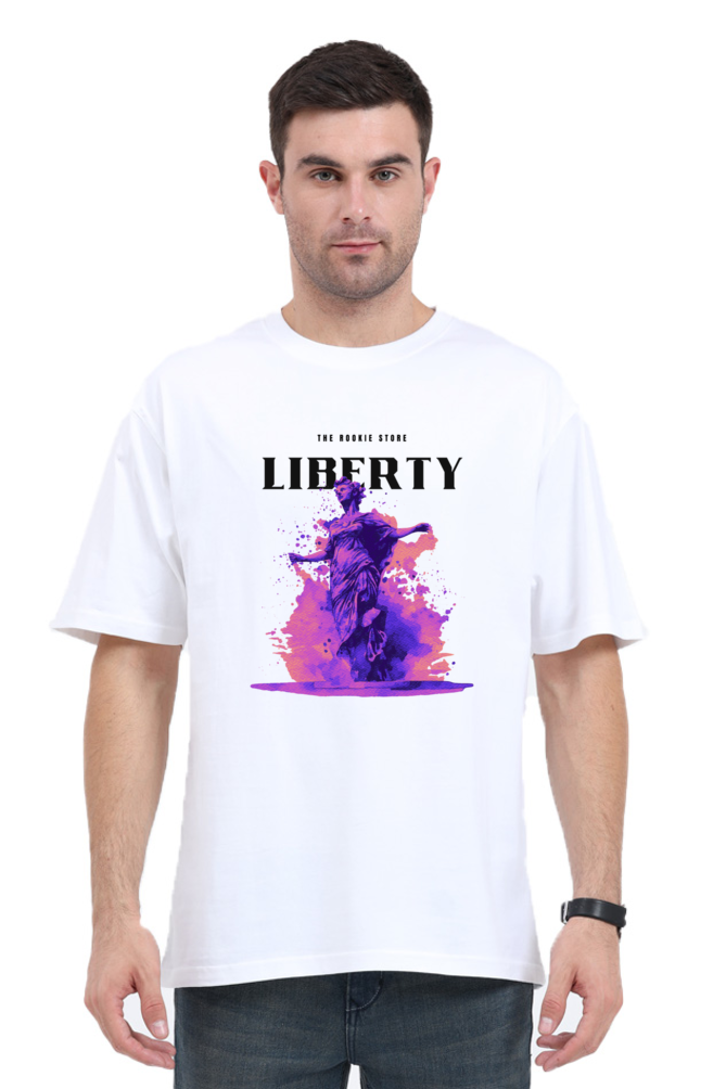 "Liberty: Embrace Freedom with The Rookie Store’s Terry Oversized Tees"